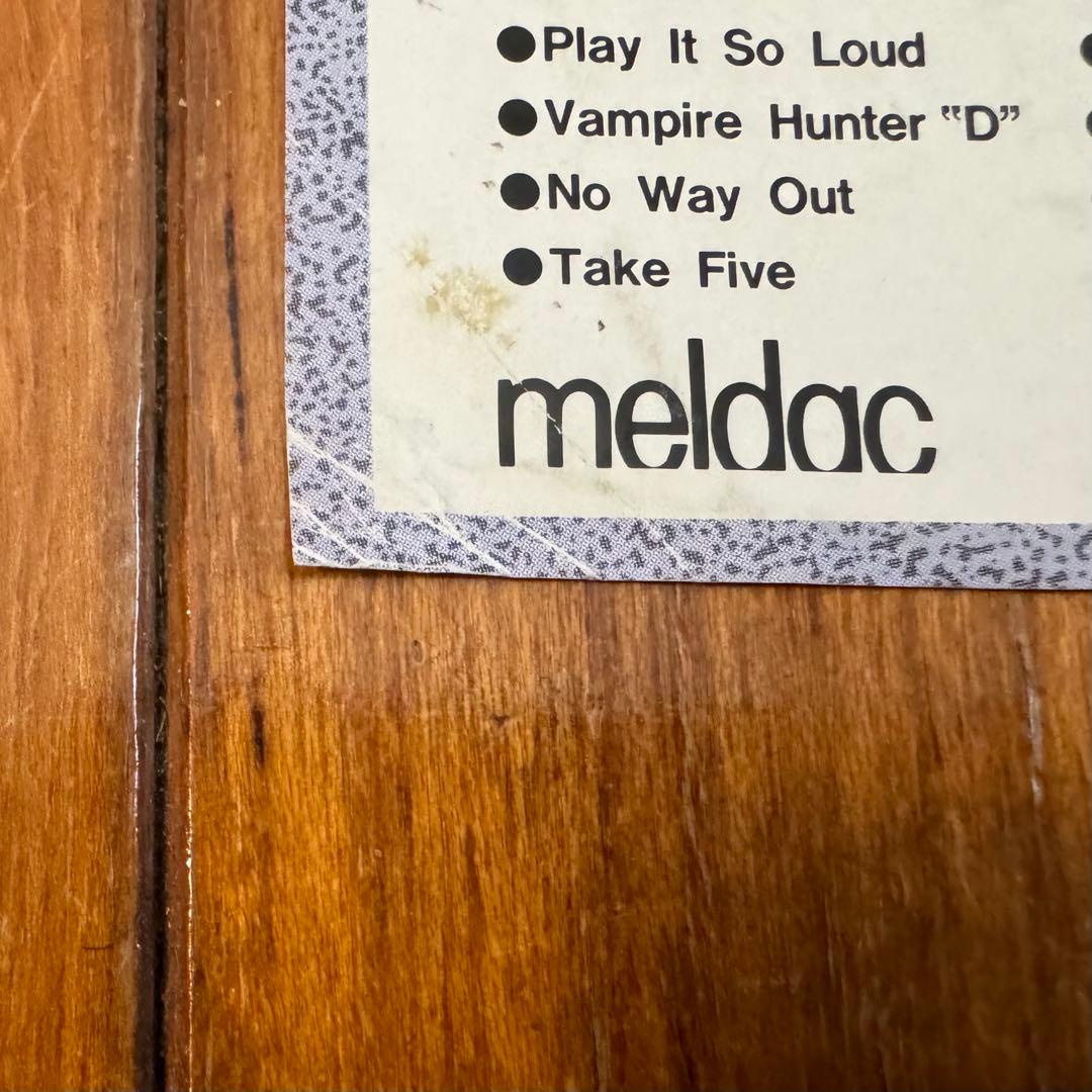 B'z結成前の松本孝弘　ソロCDのフライヤー　額付き　B5サイズ