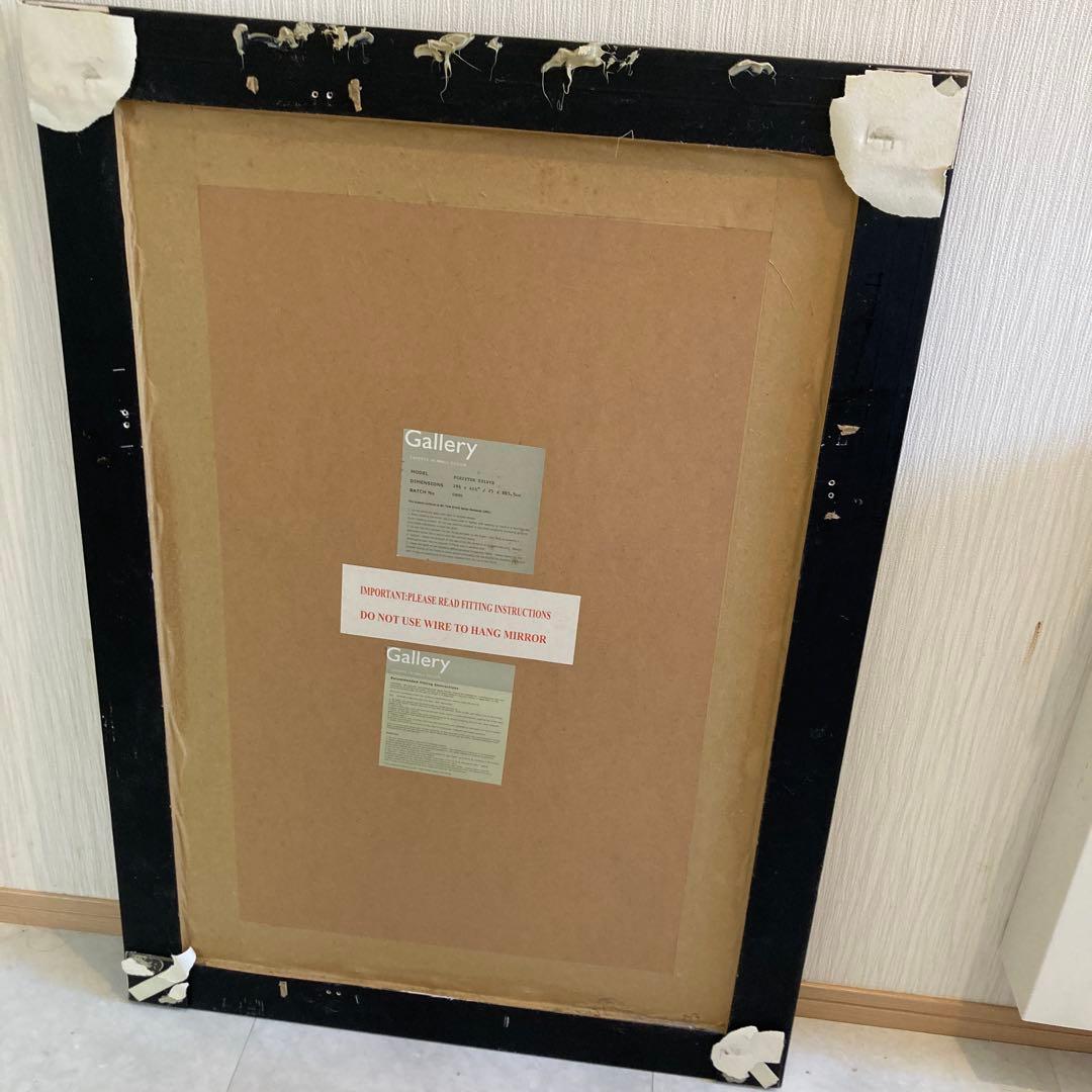 PPP　北九州発ゴールドフレーム 長方形ミラー　4枚まとめ売り　着払い