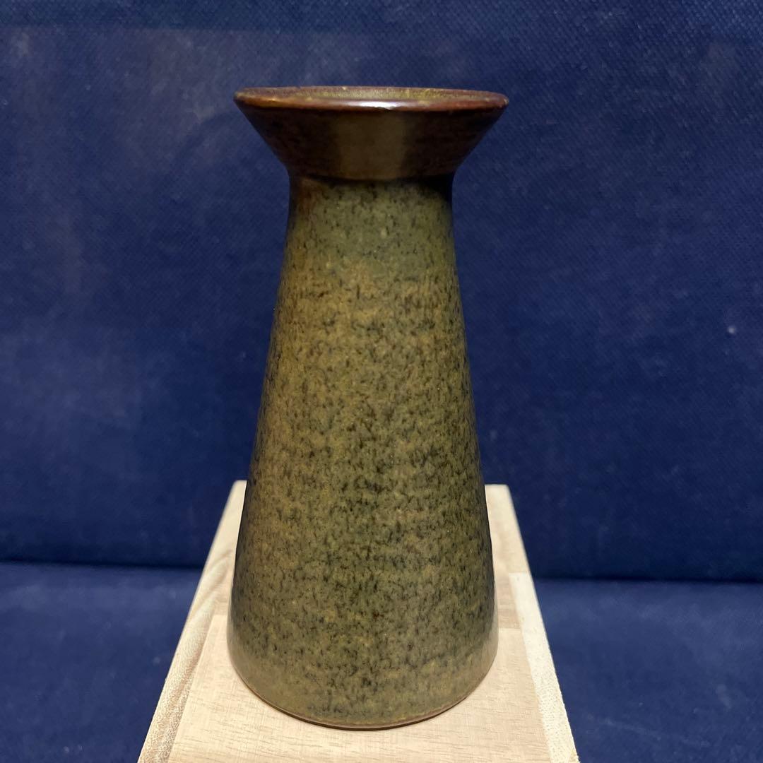 花入／市野秀之作／丹波焼／伊羅保