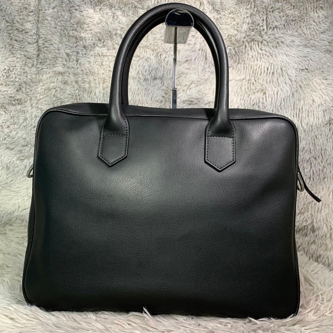 美品 EMPORIOARMANI 2way ビジネスバッグ ショルダーバッグ