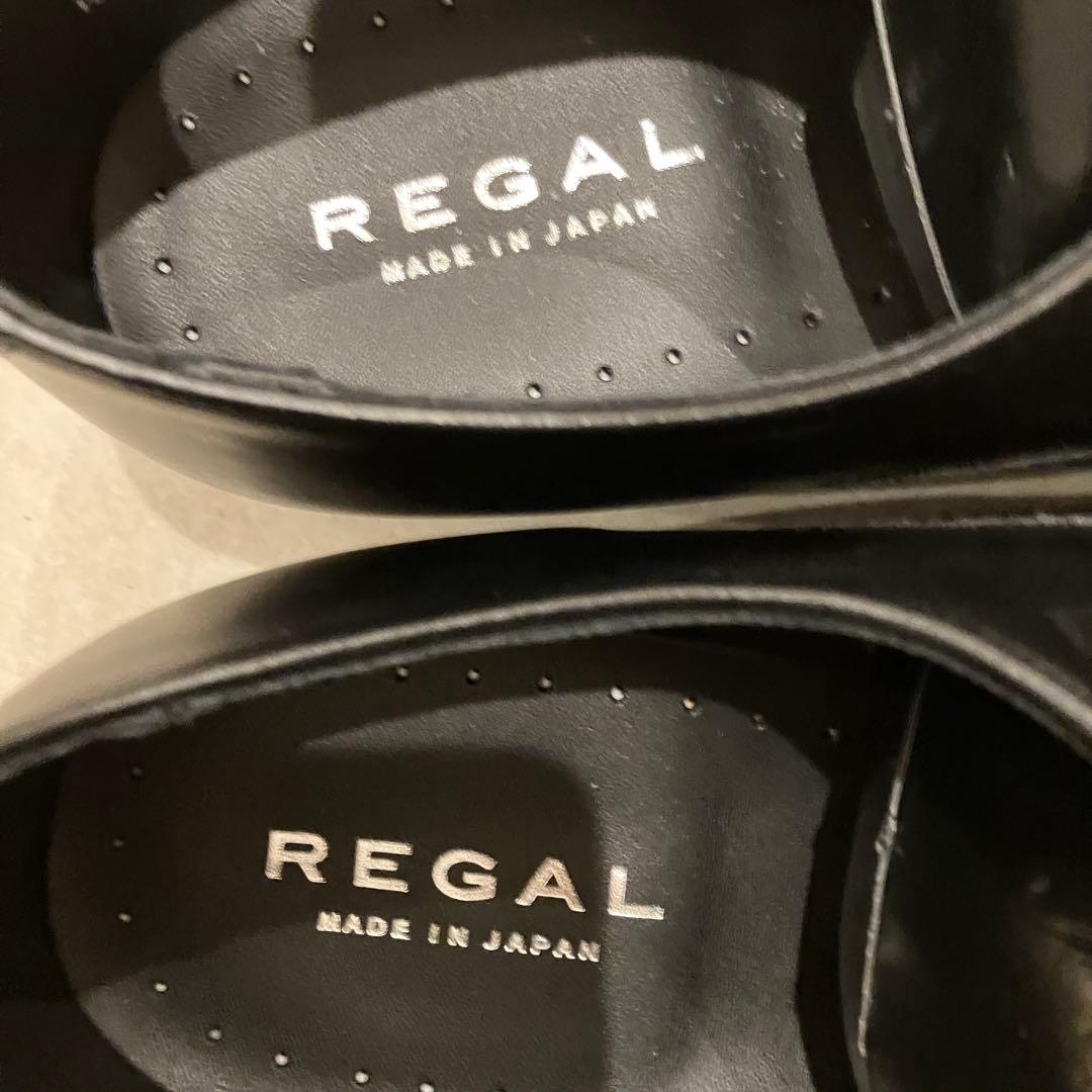 REGAL ブラック ドレスシューズ 日本製