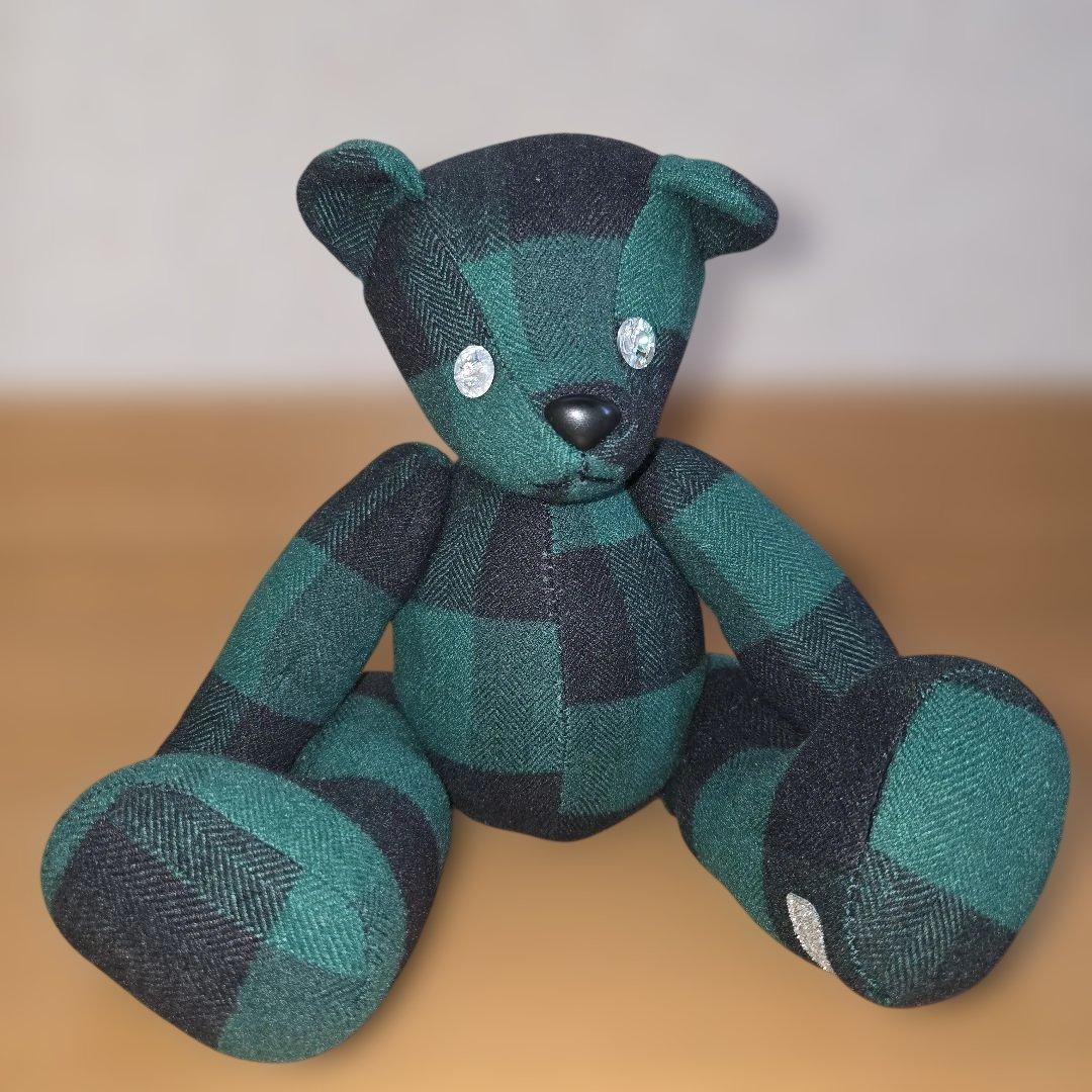 SOPHNET.　チェック柄テディベア