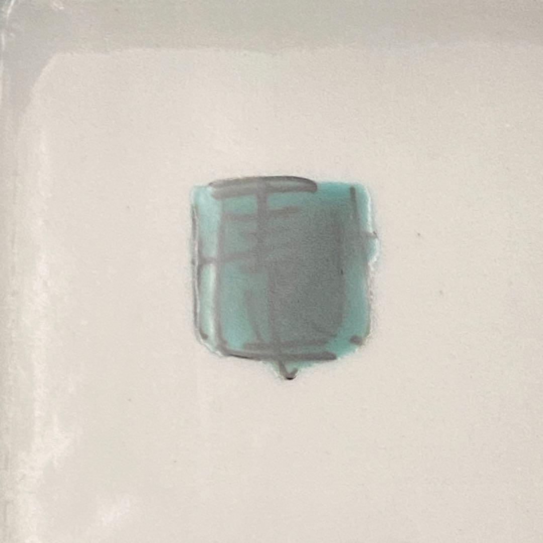 九谷焼 色絵 高台付小皿 角皿 2客 7cm 珍味入 日本料理 料亭 割烹 懐石