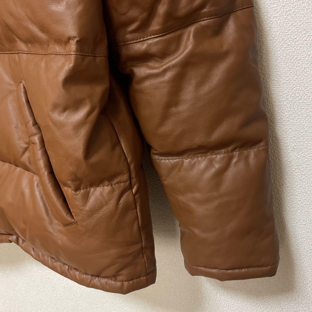 ■ WIND ARMOR レザーダウンジャケット ウィンドアーマー　本革　羊革