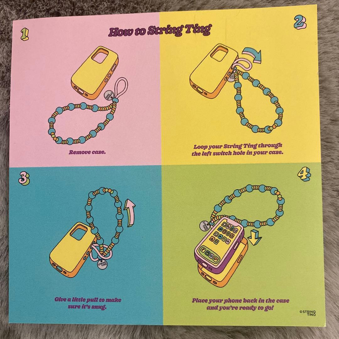 string tingストラップ⭐︎新品未使用⭐︎