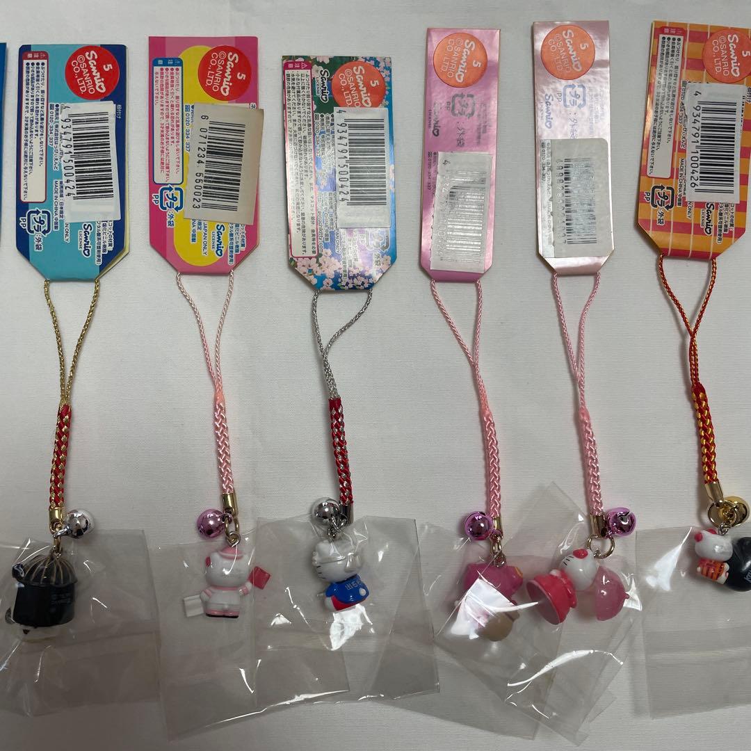 新品◆ハローキティ ご当地キティ 根付けストラップ 兵庫 18個セット◆匿名配送