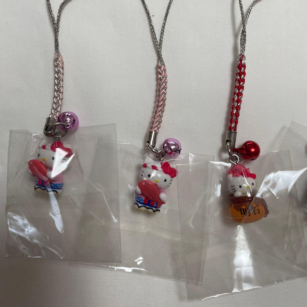新品◆ハローキティ ご当地キティ 根付けストラップ 兵庫 18個セット◆匿名配送