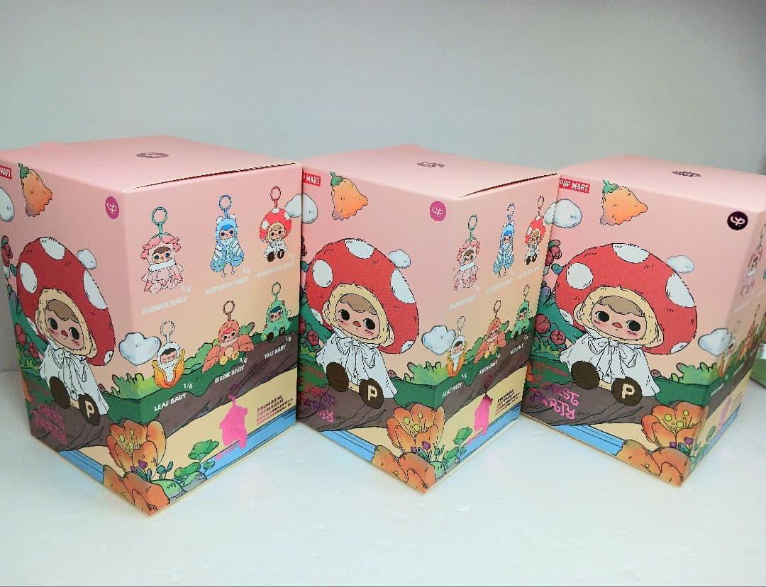 ぬいぐるみ POP MART Firest Party SKULLPANDA CRYBABY