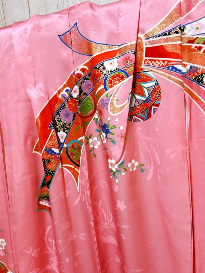 本格正絹着物♡七五三　7歳　女の子　セット　一式　ピンク系