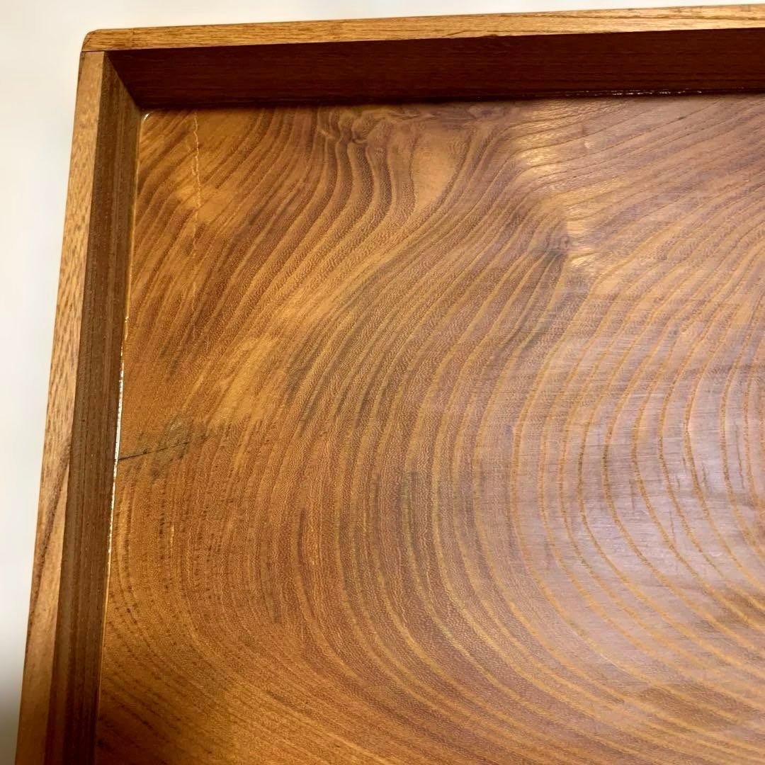 未使用　木製　ケヤキ　欅　木箱