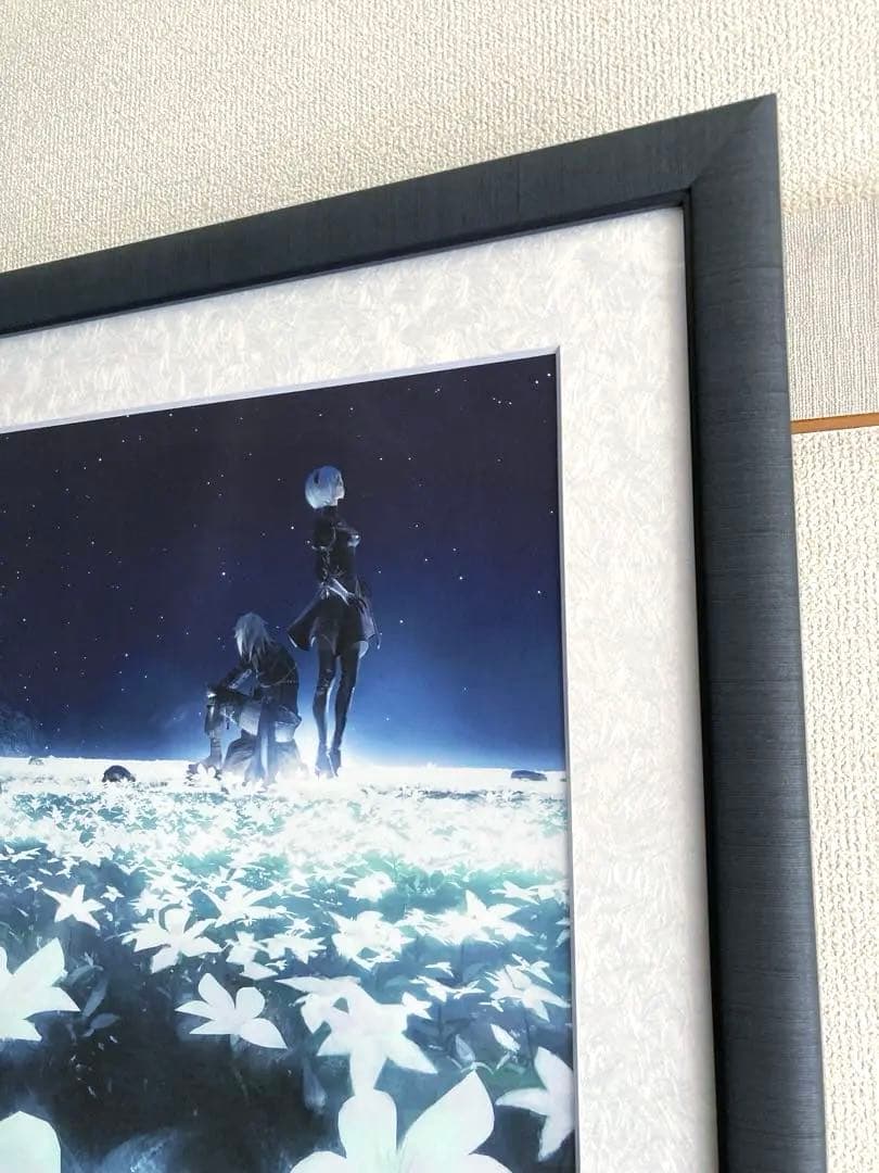 【限定品】複製原画「今ハ星モ無ク」NieR:Automata ニーアオートマタ