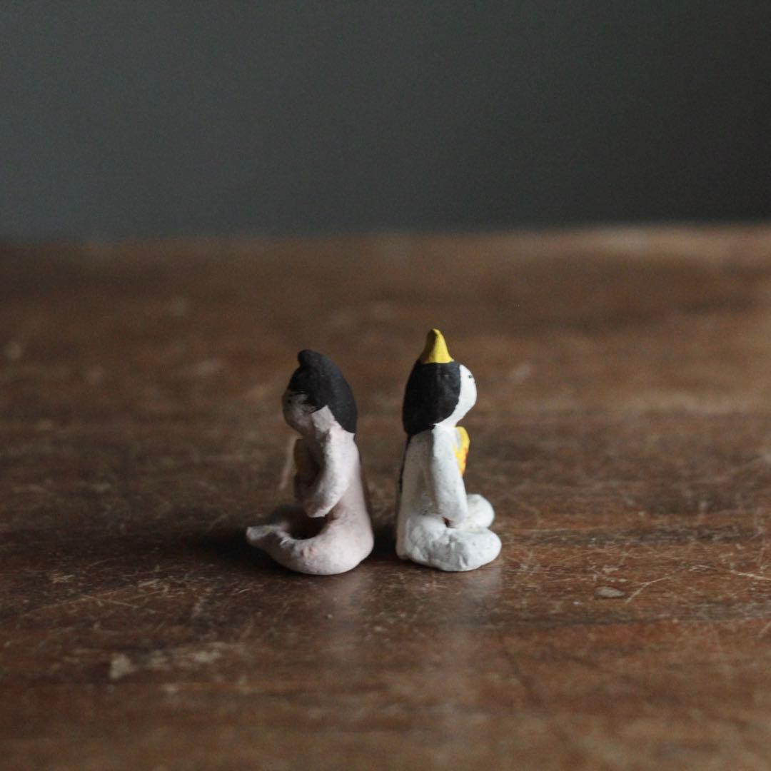 住吉人形 裸雛 古作 郷土人形 土人形 民芸 古道具 アンティーク オブジェ