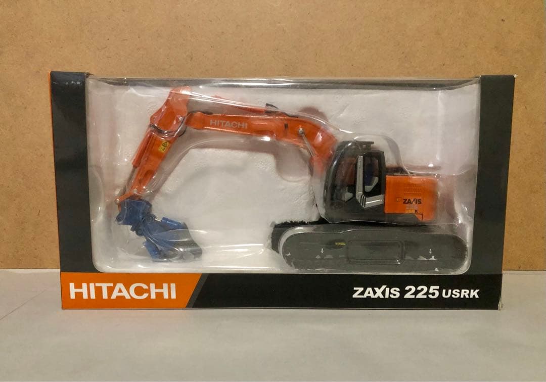 HITACHI 日立建機ZAXIS225USRLCK油圧ショベルミニカー1/50