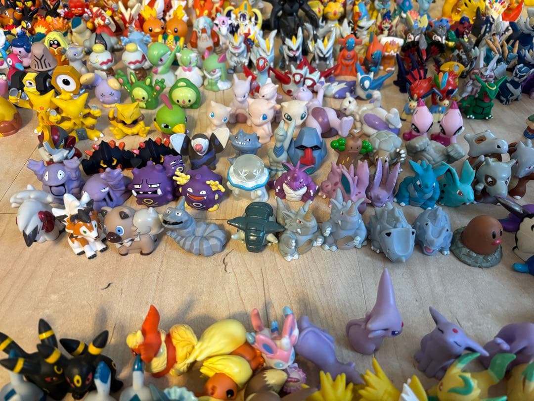 ポケモンキッズ 約710体とモンコレなどおまけ38体のセット　初代　初期多数