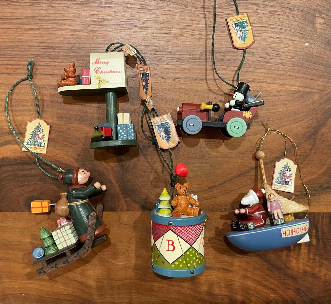 ケーテウォルファルト 木製クリスマスオーナメント 22点