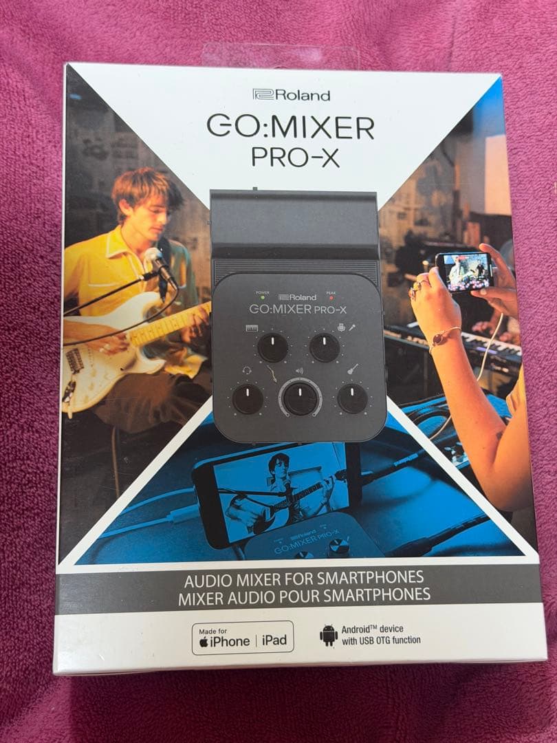 【美品】Roland GO:MIXER PRO-X 付属品完備 新品同様