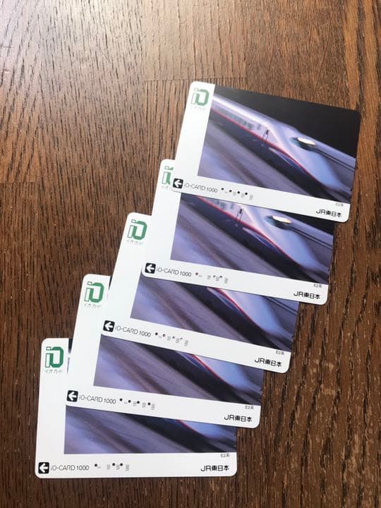 イオカード　6種類　使用済み
