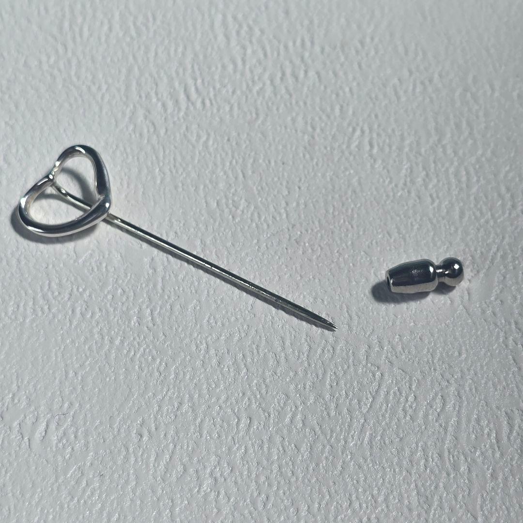 ティファニー SV925 オープンハート ピンブローチ　エルサ・ペレッティ