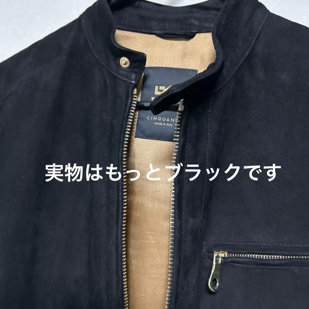 CINQUANTA /スエードライダース/ゴールドジップ46