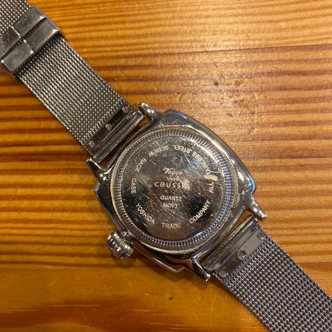 coussinレディース腕時計ステンレススチール