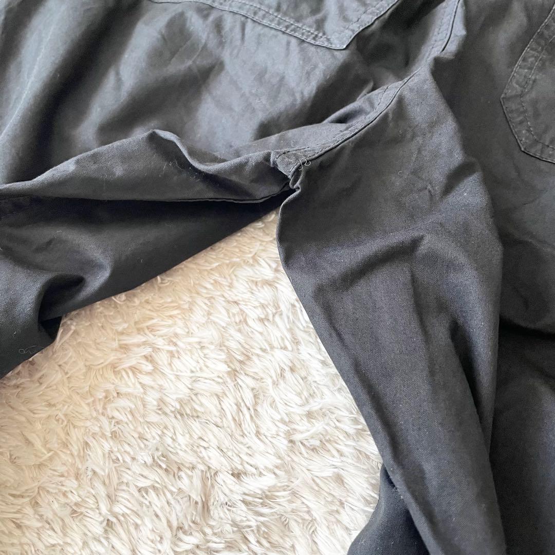 美品 MHL ファインコットンイージーパンツ 1 黒