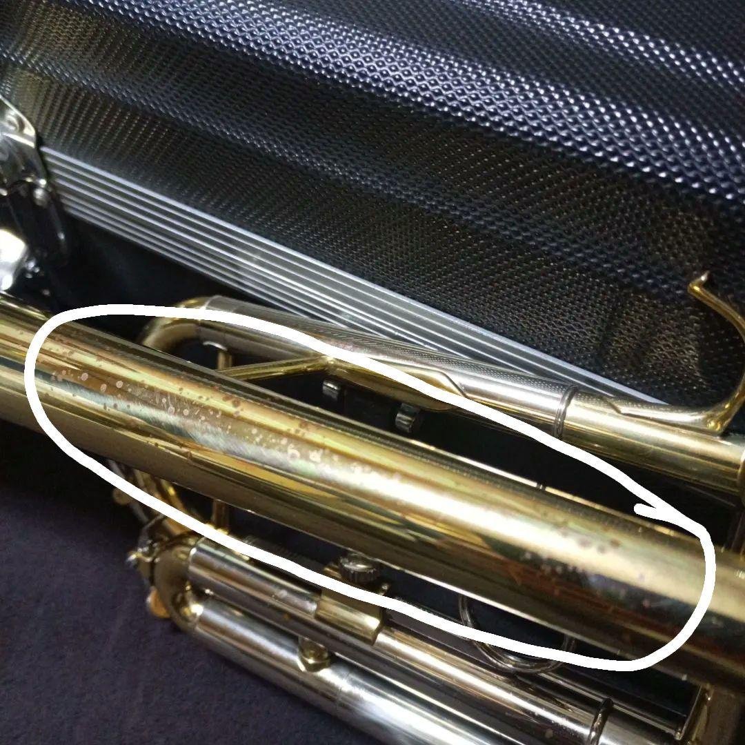 J.MichelマイケルトランペットTR-200本体 ボトムキャップ ミュート