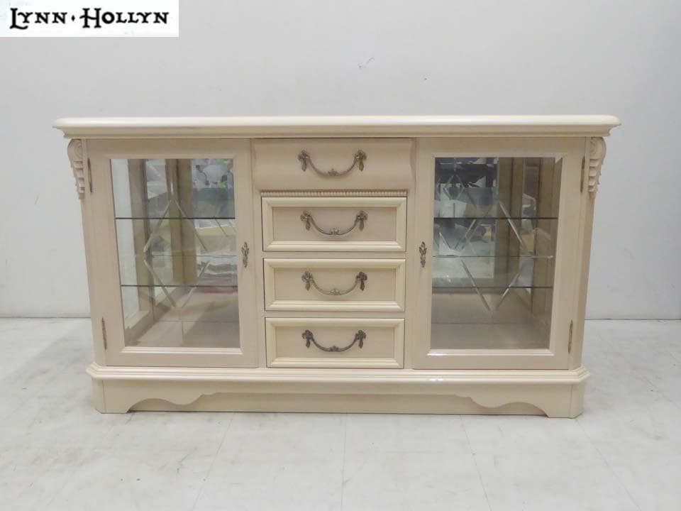 ■Lynn Hollyn リンホーリン■サイドボード 飾り棚 収納 キャビネット