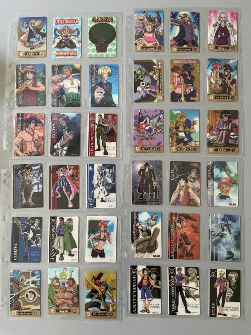 コンプ ワンピース 海賊王グミカードNo.1〜325 懸賞当選品カードとアルバム