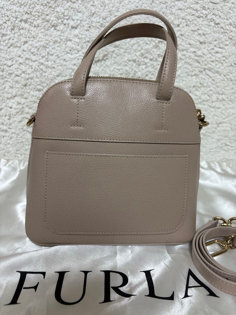 【新品未使用】フルラ　新型パイパー　現行　グレイッシュピンク