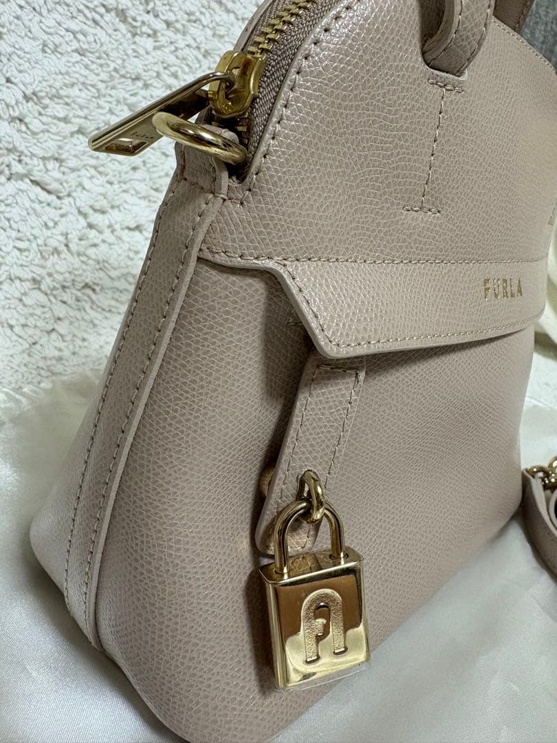 【新品未使用】フルラ　新型パイパー　現行　グレイッシュピンク