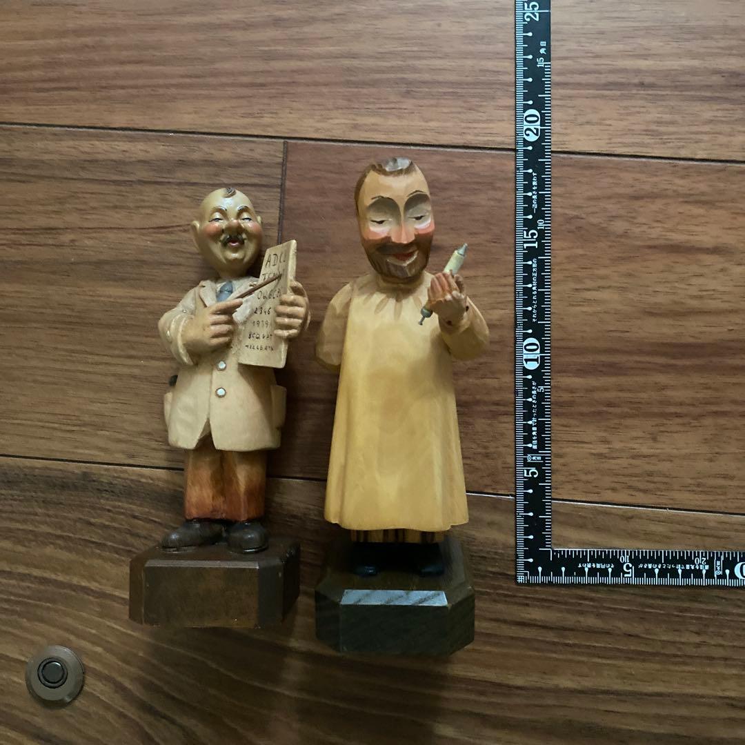 木製人物彫刻 木彫人形　ANRII No.156