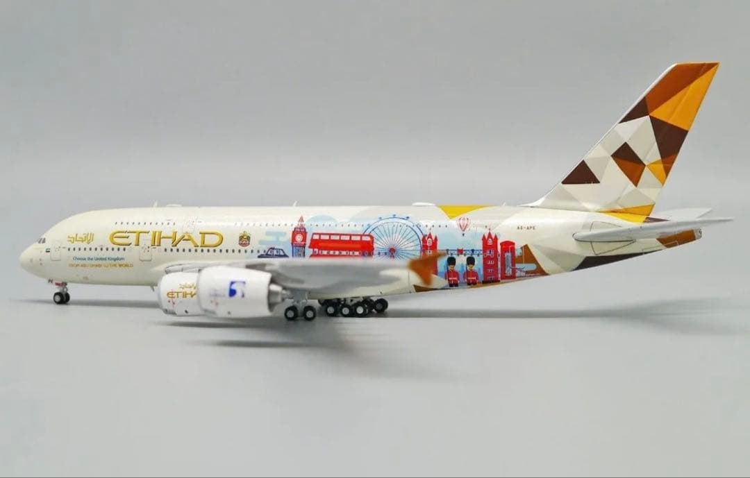 Jcwings エティハド航空 A380 A6-APE 1/400