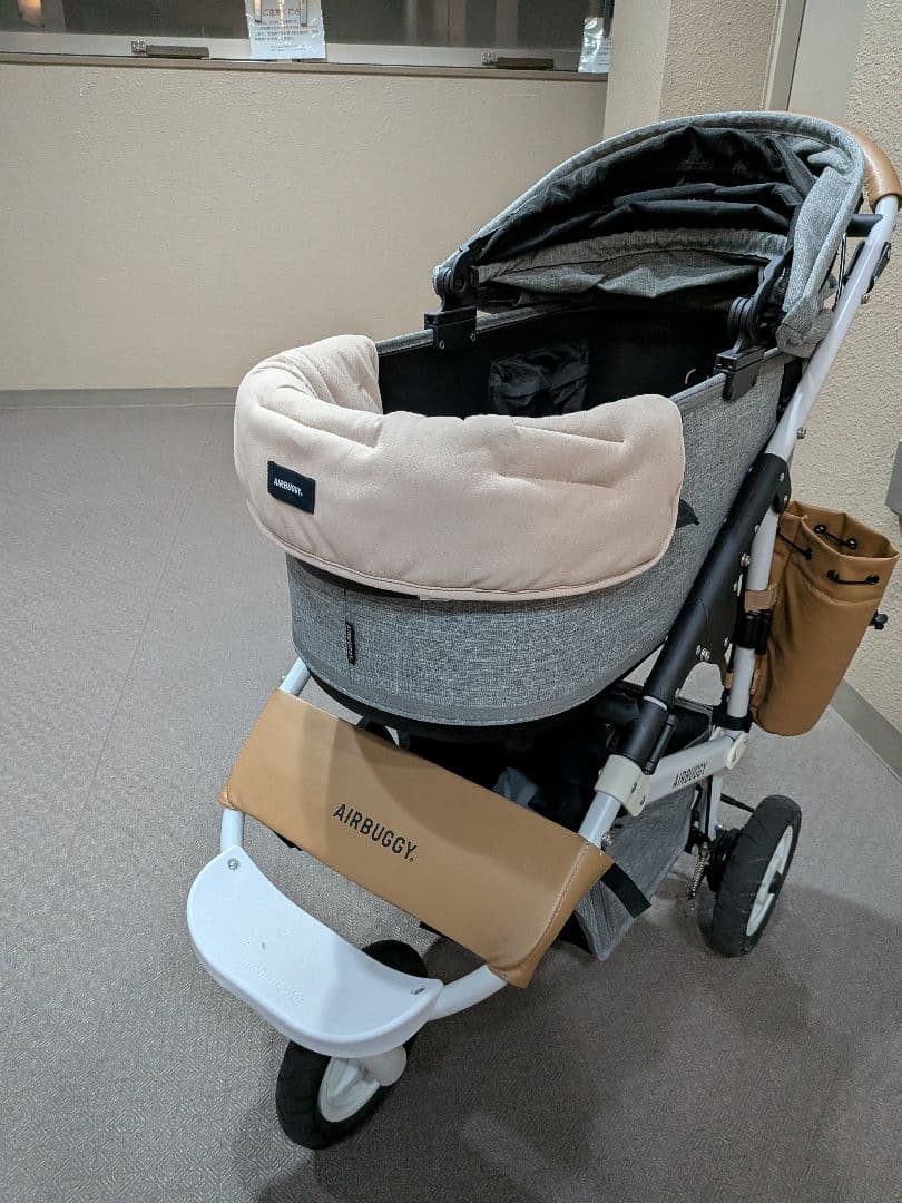 【美琴】AIRBUGGY ペットカート アースグレー