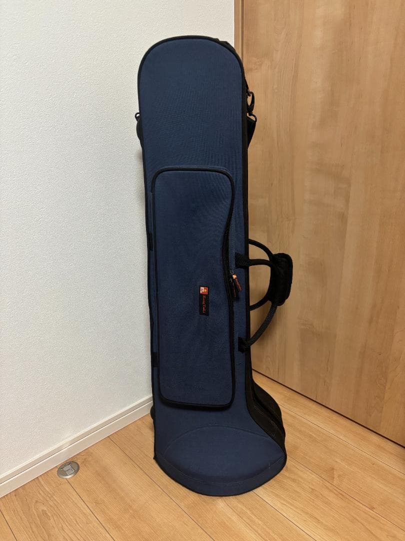 み*や様 テナー、テナーバスKTLトロンボーンセミハードケース(ブルー)