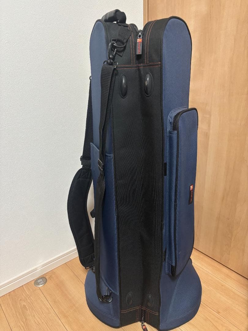 み*や様 テナー、テナーバスKTLトロンボーンセミハードケース(ブルー)