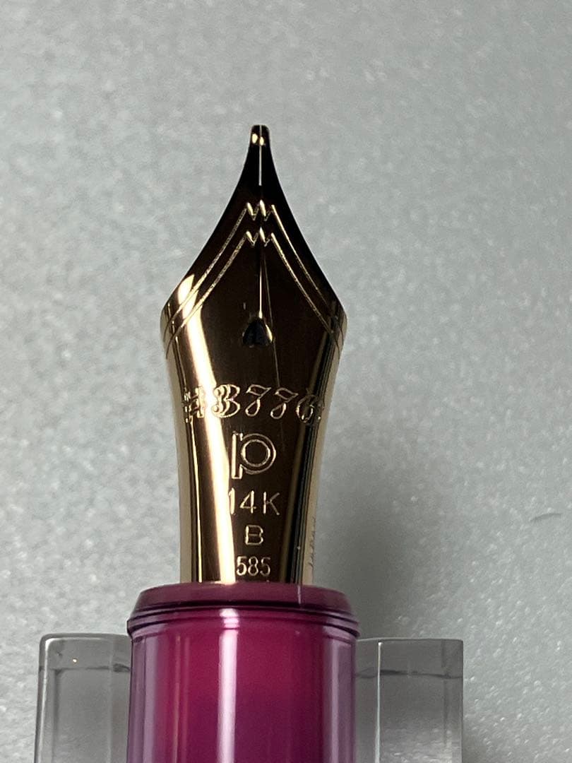 初期ロット　PLATINUM　#3776　センチュリー　ニース　リラ　B-nib