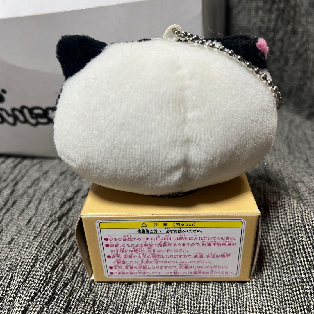 新品❤️飼ってください　おねがいにゃんこ　猫　ぬいぐるみ　ハチワレ　レトロ　希少