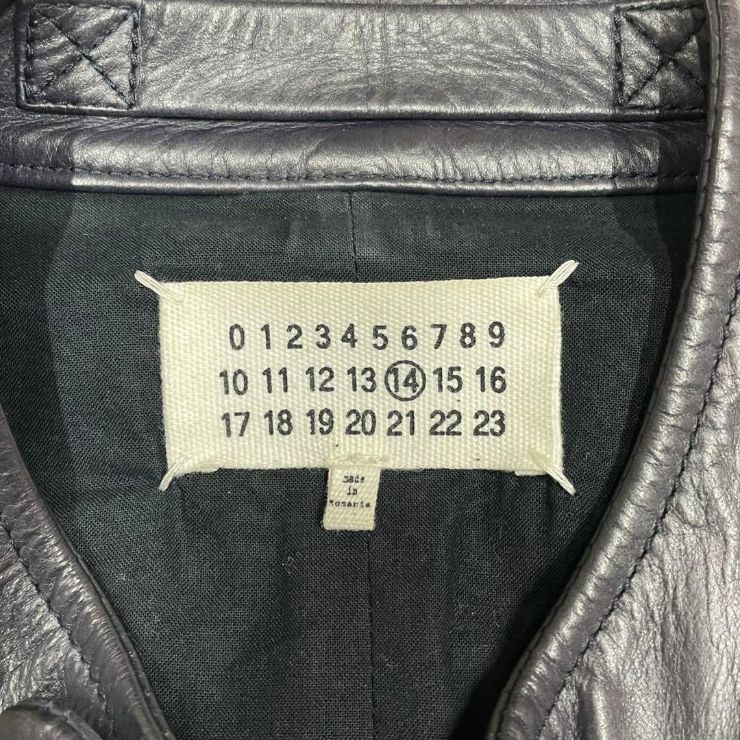 みみ52サイズ Maison Margiela マルジェラ 八の字 レザー