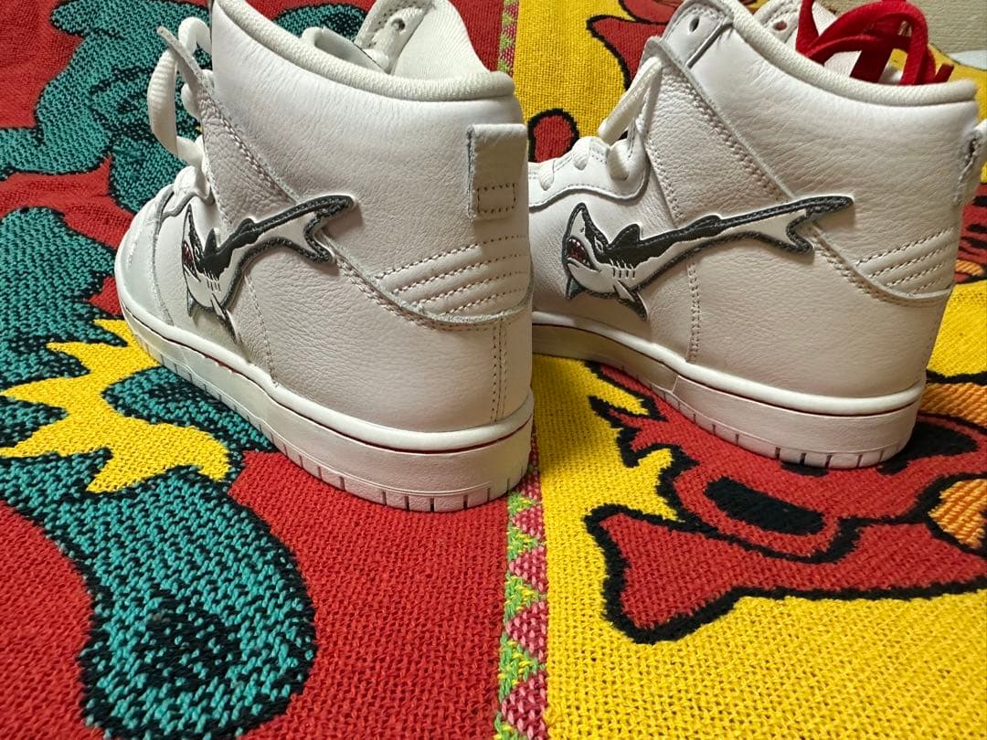 Oski×Nike SB Dunk High GreatWhite Shark