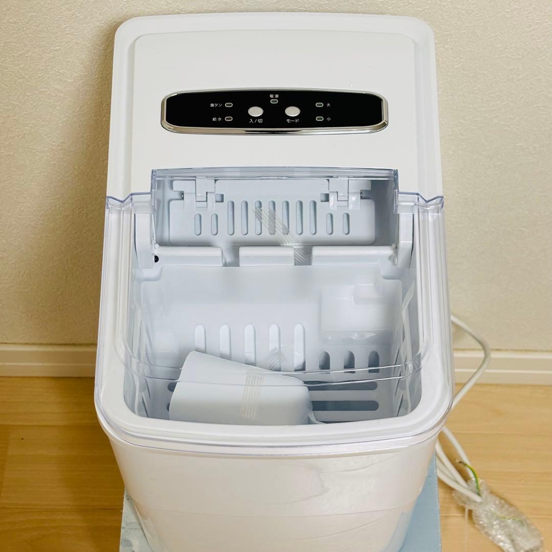 【未使用・1台限定】ベルソス 高速製氷機 VS-ICE010 ホワイト 新品