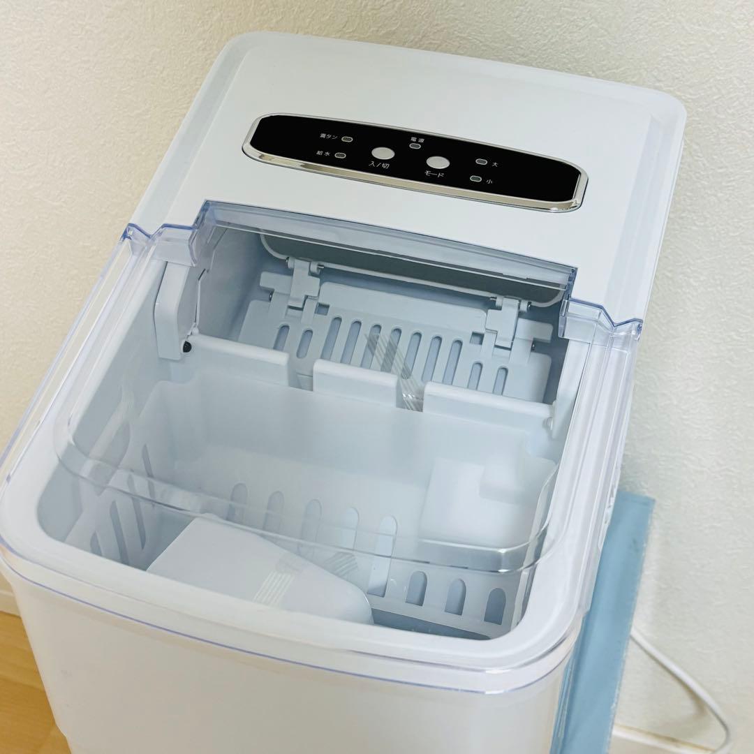 【未使用・1台限定】ベルソス 高速製氷機 VS-ICE010 ホワイト 新品