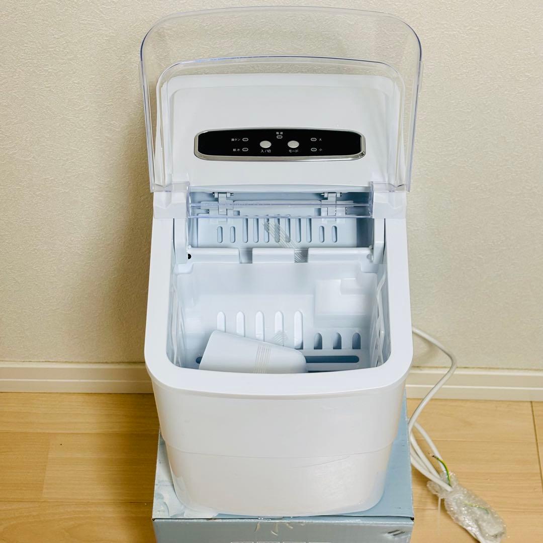 【未使用・1台限定】ベルソス 高速製氷機 VS-ICE010 ホワイト 新品