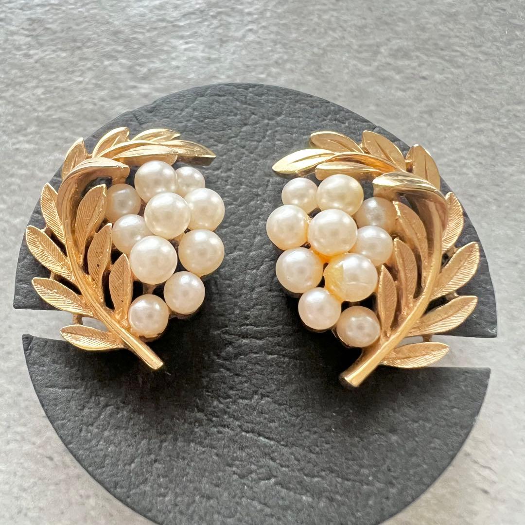 【北欧様♪】1960's ブローチ イヤリング トリファリ