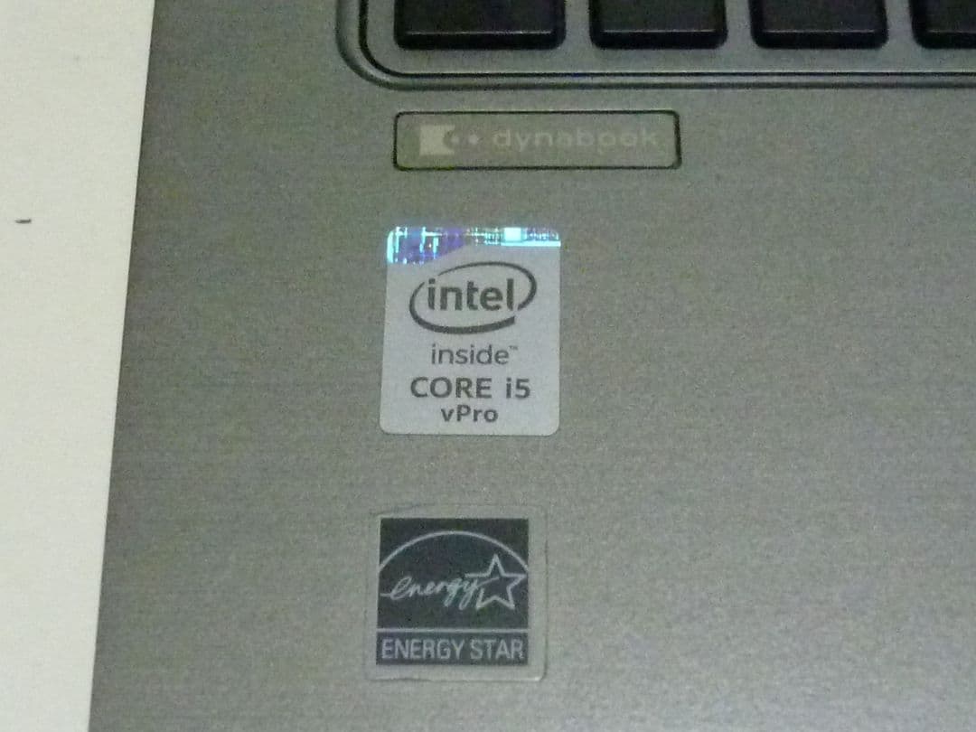 東芝 Dynabook R63/P i5-5300U 13.3 FHD 中古品