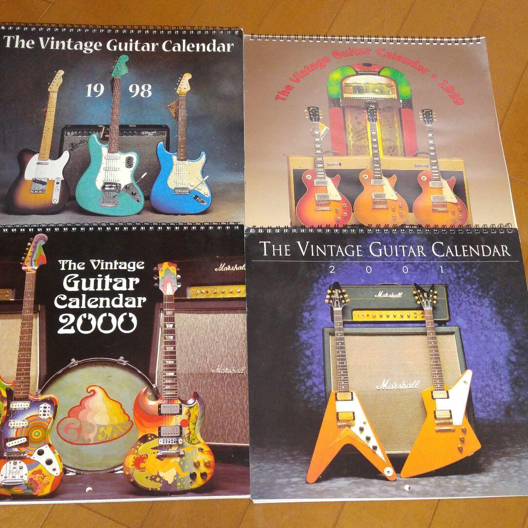 The Vintage Guitar Calendar 1998～2001