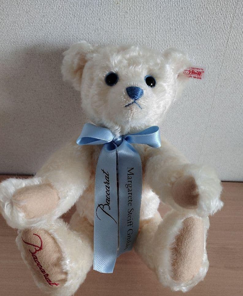 Steiff シュタイフ Baccarat バカラ テディベア　コラボテディベア