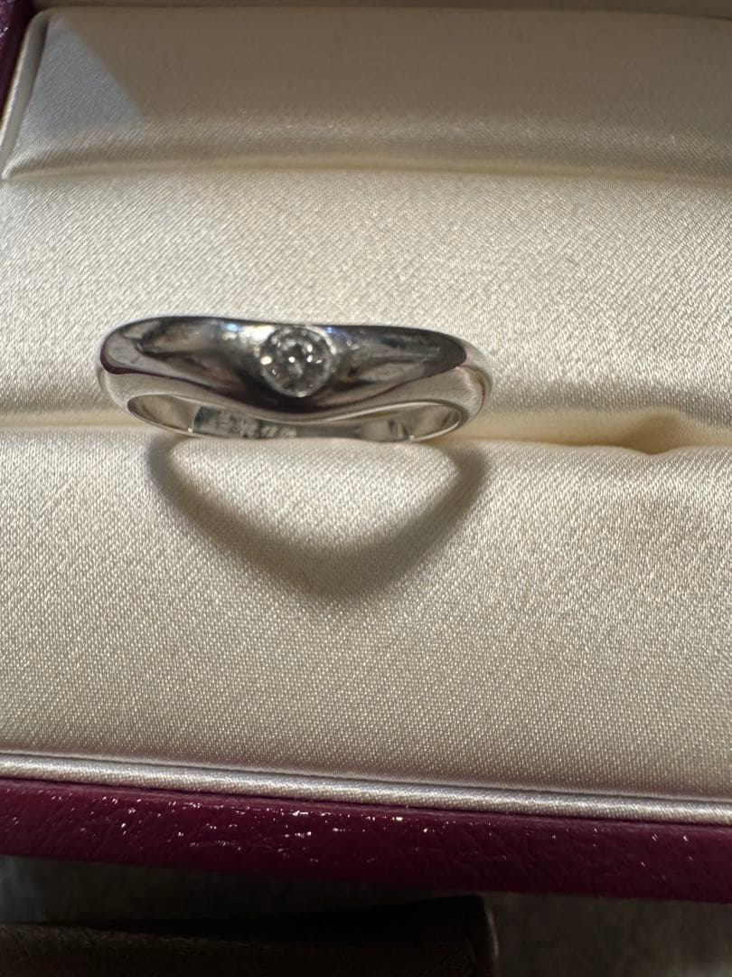 正規品　ブルガリ 結婚指輪　フェディリング　プラチナ　ダイヤモンド