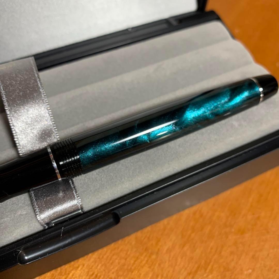 パイロット カスタムヘリテイジSE マーブルグリーン F(細字)