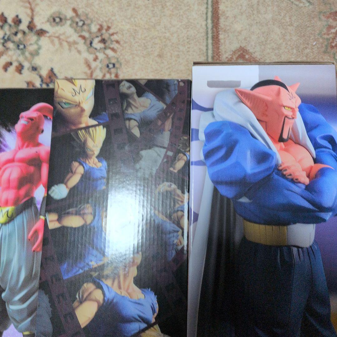 ポ*チ様 ドラゴンボール 魔人ベジータ、ブウ、ダーブラ フィギュア 3体セット