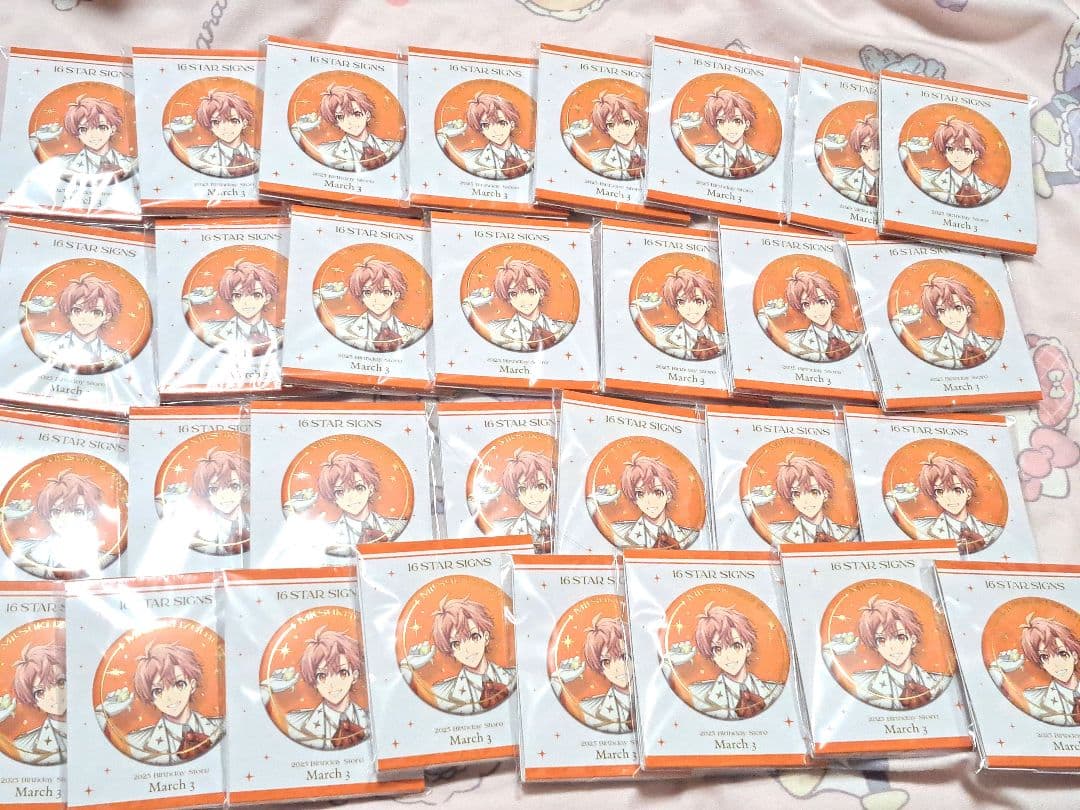 アイドリッシュセブン アイナナ 和泉三月 バースデーストア バースト 缶バッジ